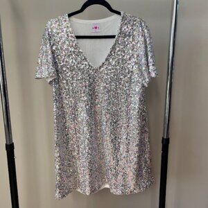 BuddyLove Taya Sequin Short Dress - Funfetti